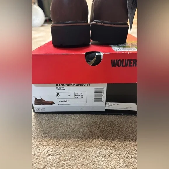 Wolverine | Shoes | Wolverine Mens Ranchero Romeo Chelsea  display picture 1